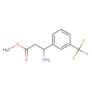 methyl 3-amino-3-[3-(trifluoromethyl)phenyl]propanoate