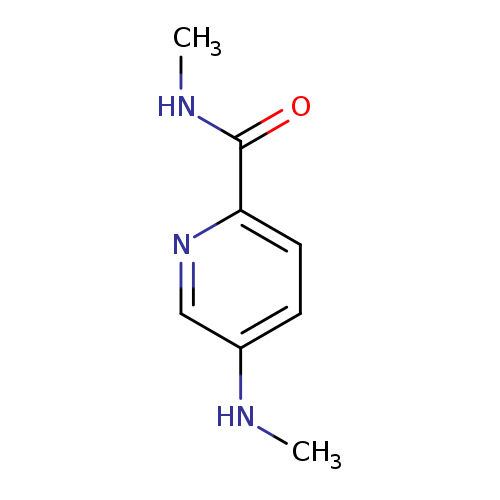 N-methyl-5-(methylamino)pyridine-2-carboxamide
