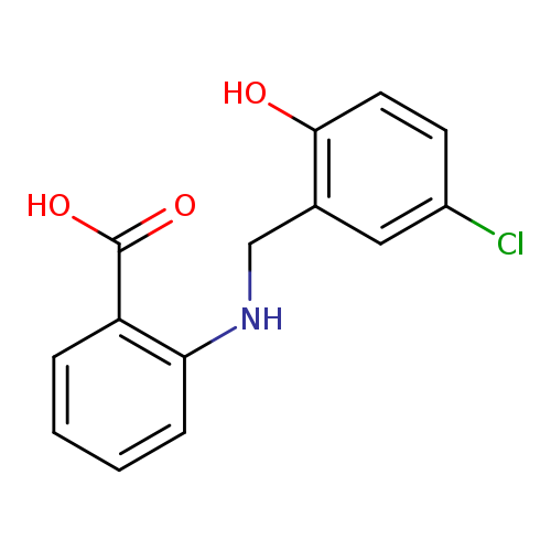 2-{[(5-chloro-2-hydroxyphenyl)methyl]amino}benzoic acid