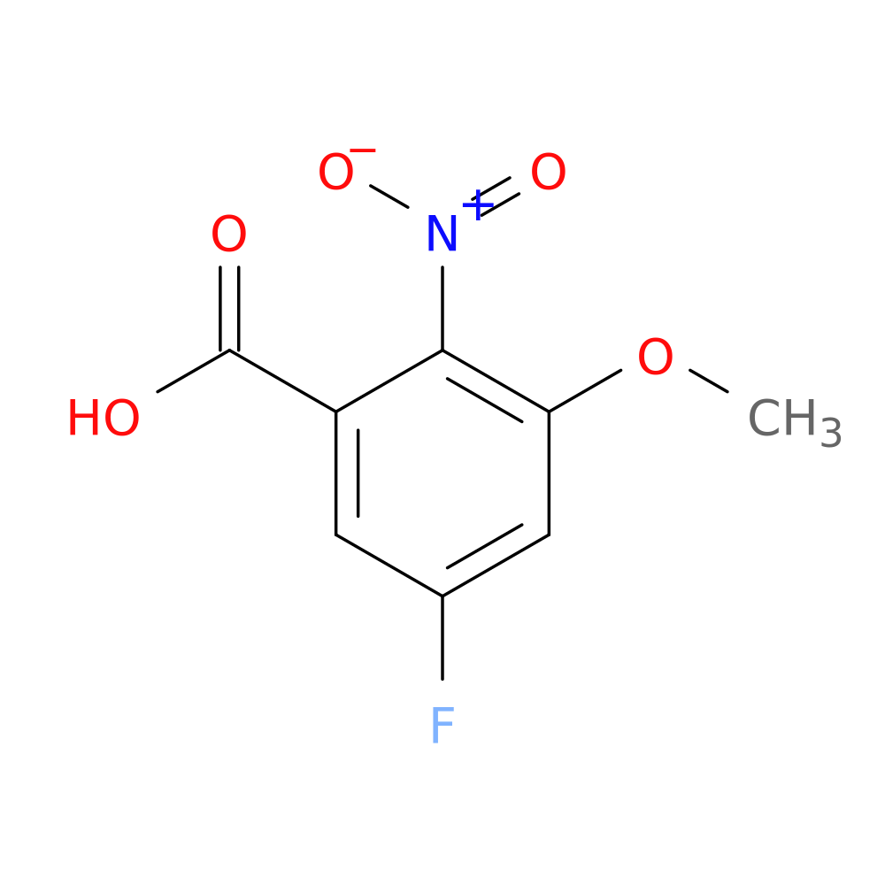 5-Fluoro-3-methoxy-2-nitrobenzoic acid