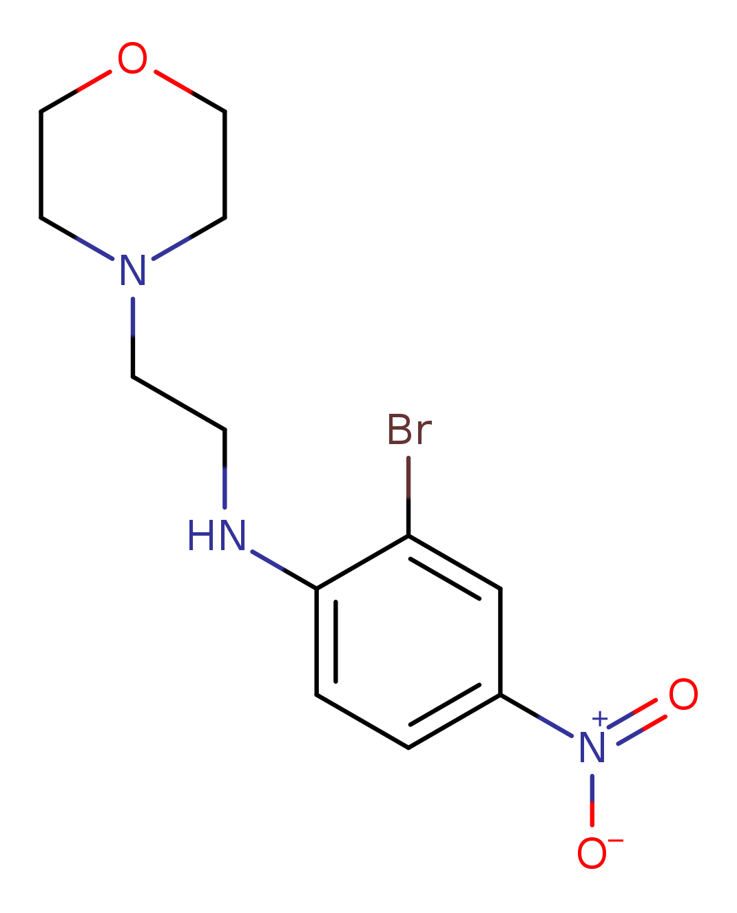 2-Bromo-n-(2-morpholinoethyl)-4-nitroaniline