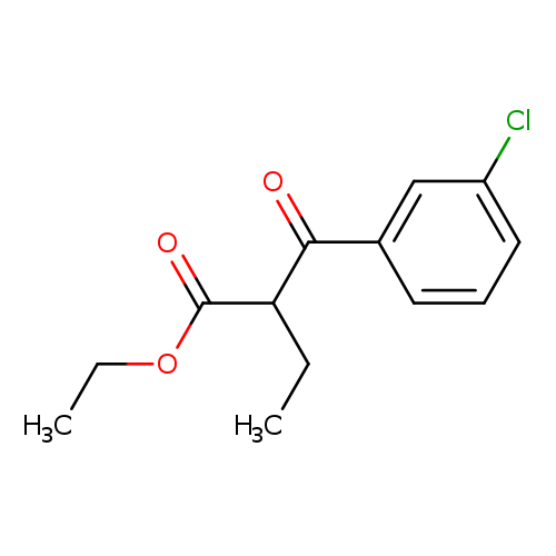ethyl 2-(3-chlorobenzoyl)butanoate