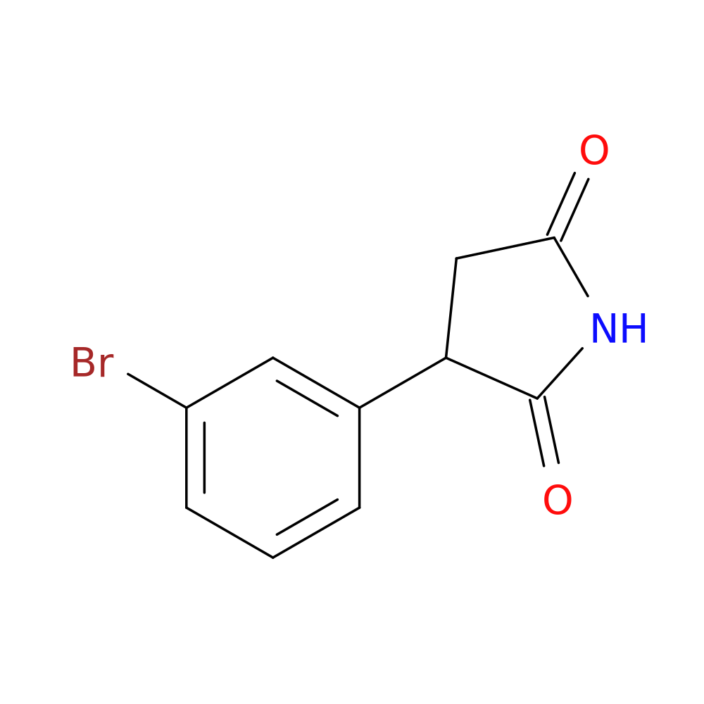 3-(3-bromophenyl)pyrrolidine-2,5-dione