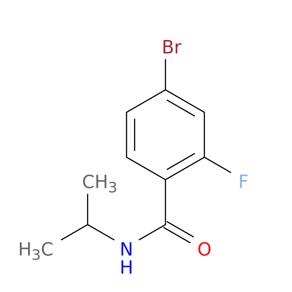 4-Bromo-2-fluoro-N-isopropylbenzamide
