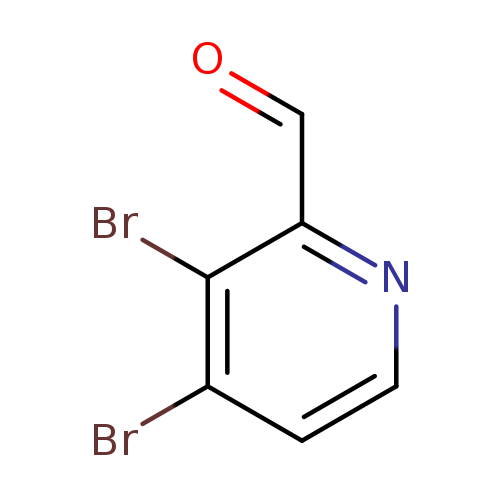 3,4-dibromopyridine-2-carbaldehyde