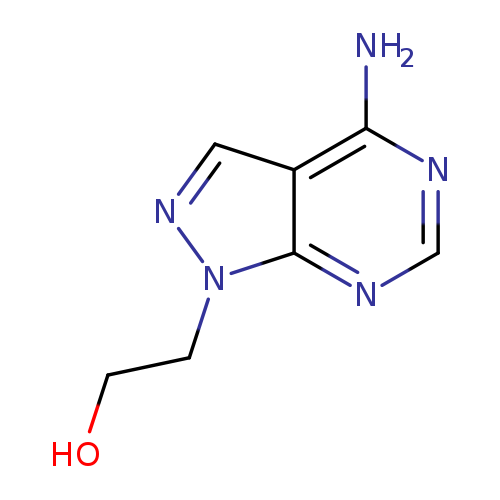 2-(4-Amino-1h-pyrazolo[3,4-d]pyrimidin-1-yl)ethan-1-ol