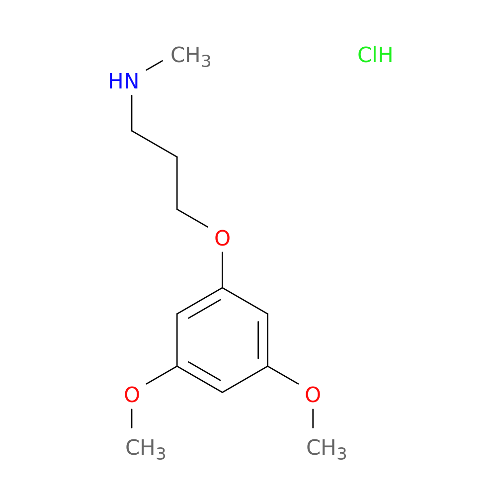 [3-(3,5-dimethoxyphenoxy)propyl](methyl)amine hydrochloride