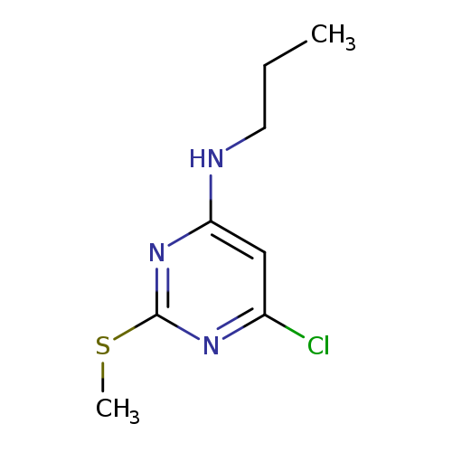 4-Chloro-6-propylamino-2-methylthiopyrimidine