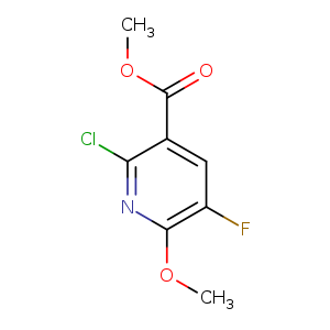 Methyl 2-chloro-5-fluoro-6-methoxypyridine-3-carboxylate