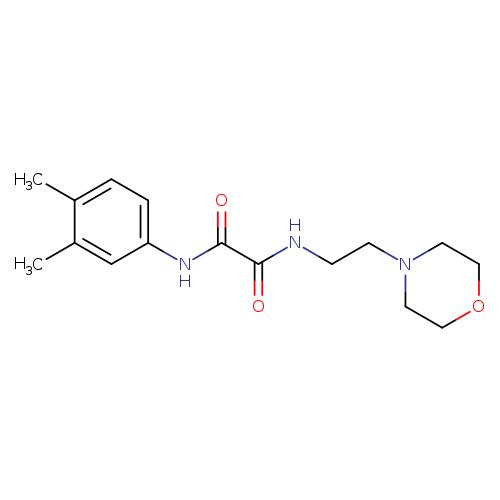 N'-(3,4-dimethylphenyl)-N-[2-(morpholin-4-yl)ethyl]ethanediamide