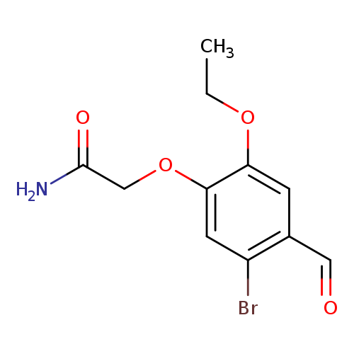2-(5-bromo-2-ethoxy-4-formylphenoxy)acetamide