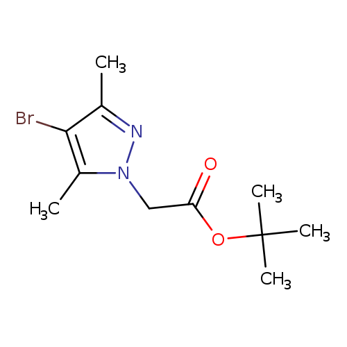 1H-Pyrazole-1-acetic acid, 4-bromo-3,5-dimethyl-,1,1-dimethylethyl ester