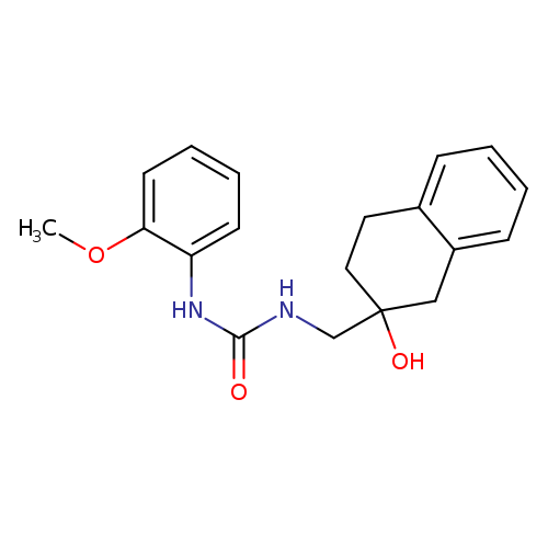 1-[(2-hydroxy-1,2,3,4-tetrahydronaphthalen-2-yl)methyl]-3-(2-methoxyphenyl)urea