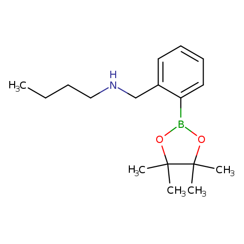 N-[2-(4,4,5,5-Tetramethyl-1,3,2-dioxaborolan-2-yl)benzyl]butan-1-amine