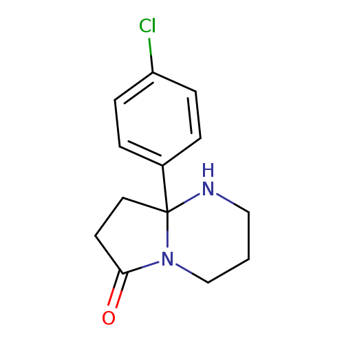 8a-(4-chlorophenyl)-octahydropyrrolo[1,2-a]pyrimidin-6-one