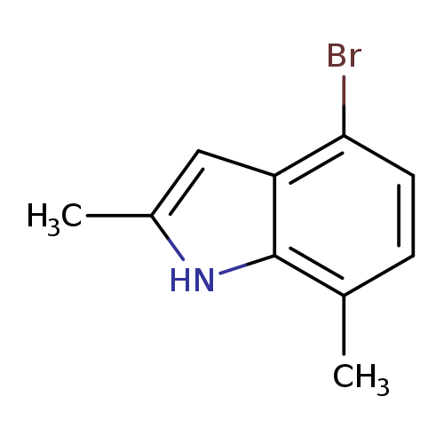 4-BROMO-2,7-DIMETHYL-1H-INDOLE