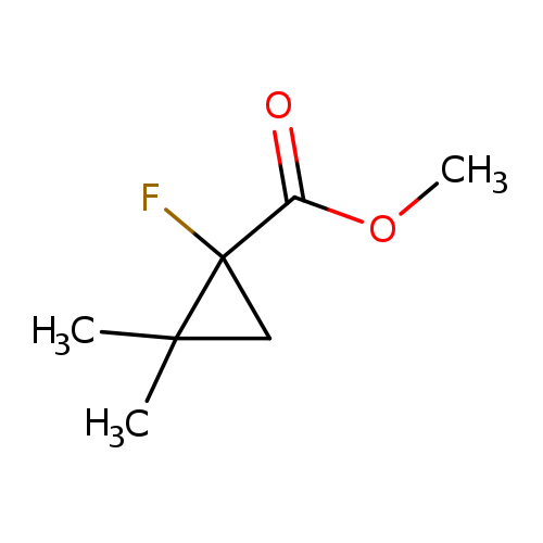 methyl1-fluoro-2,2-dimethylcyclopropane-1-carboxylate