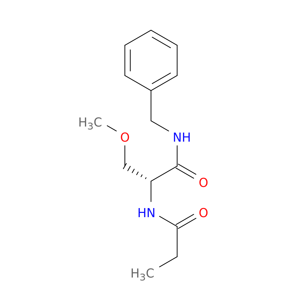 (R)-N-Benzyl-3-methoxy-2-propionamidopropanamide