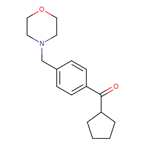Cyclopentyl 4-(morpholinomethyl)phenyl ketone