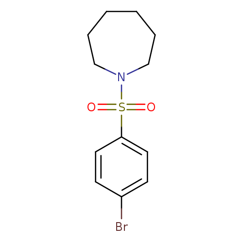 1-[(4-Bromobenzene)sulfonyl]homopiperidine