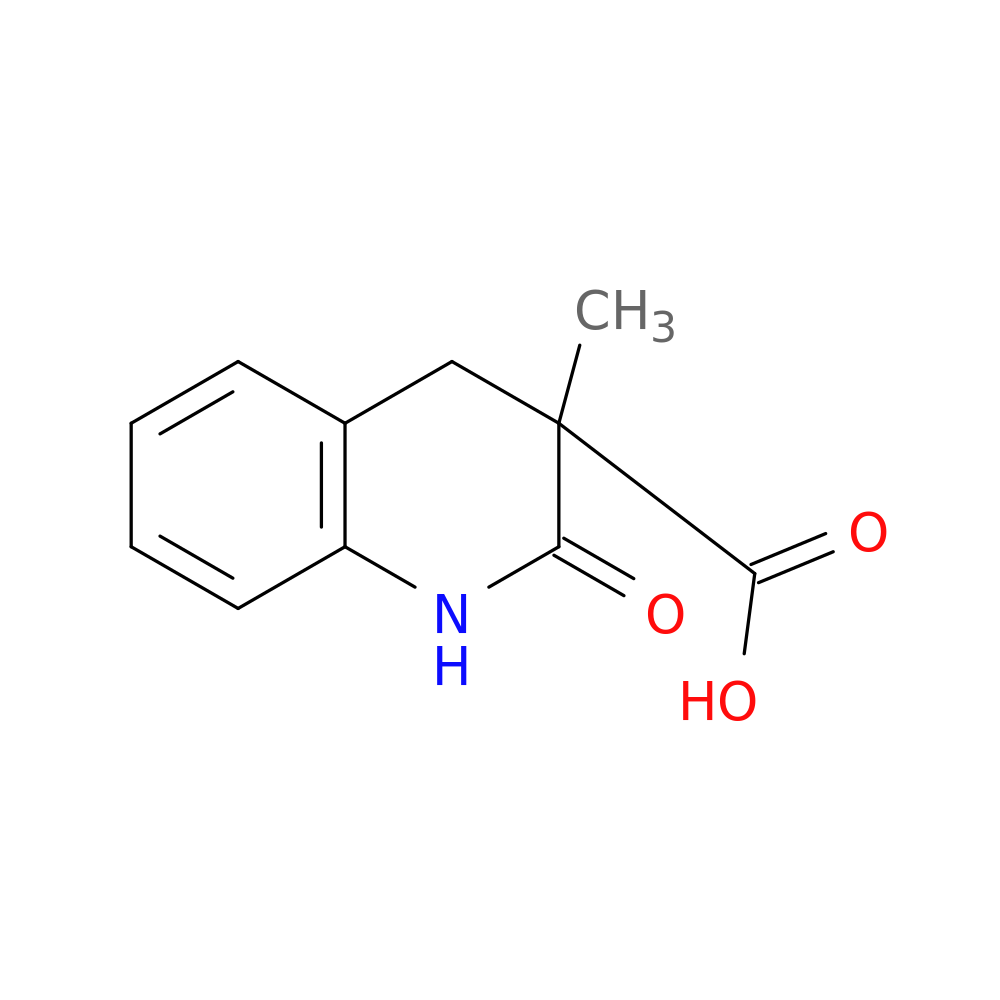 3-Methyl-2-oxo-1,2,3,4-tetrahydroquinoline-3-carboxylic acid