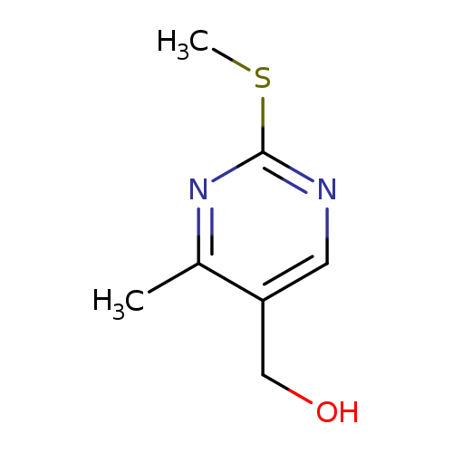 (4-Methyl-2-(methylthio)pyrimidin-5-yl)methanol