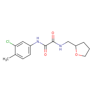 N'-(3-chloro-4-methylphenyl)-N-[(oxolan-2-yl)methyl]ethanediamide