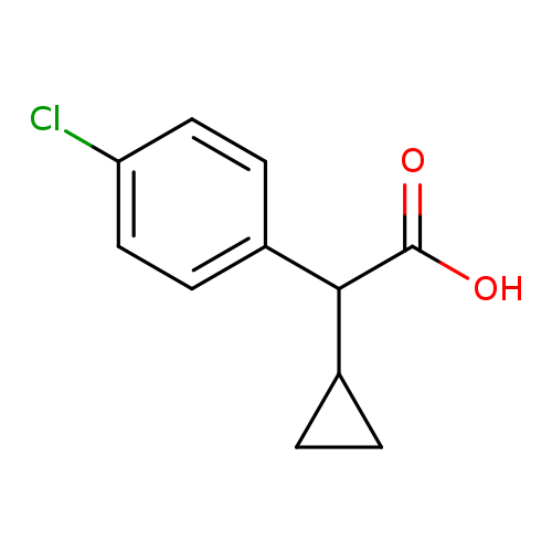 2-(4-chlorophenyl)-2-cyclopropylacetic acid