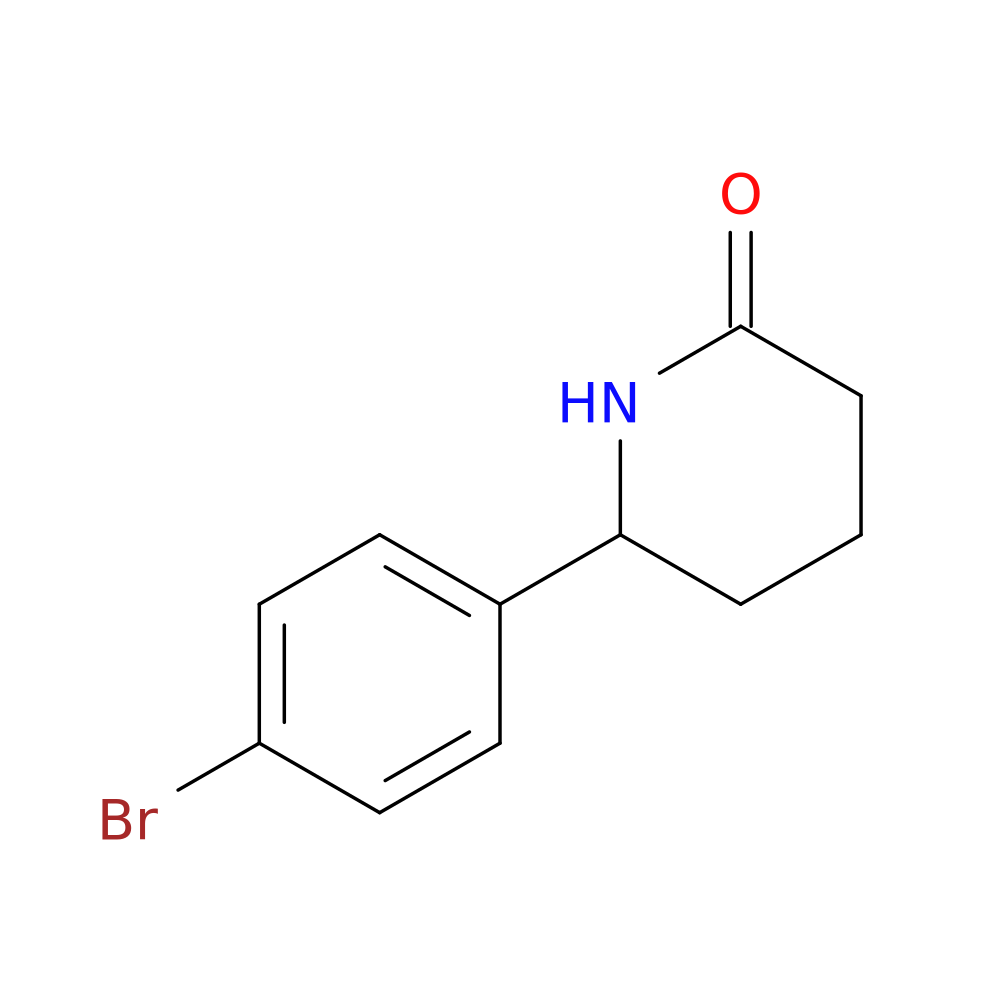 6-(4-Bromophenyl)piperidin-2-one