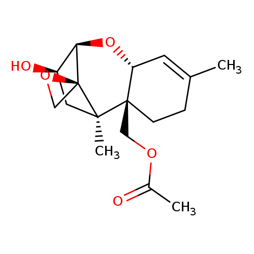 Trichothec-9-ene-3,4,15-triol, 12,13-epoxy-, 15-acetate, (3α,4β)-