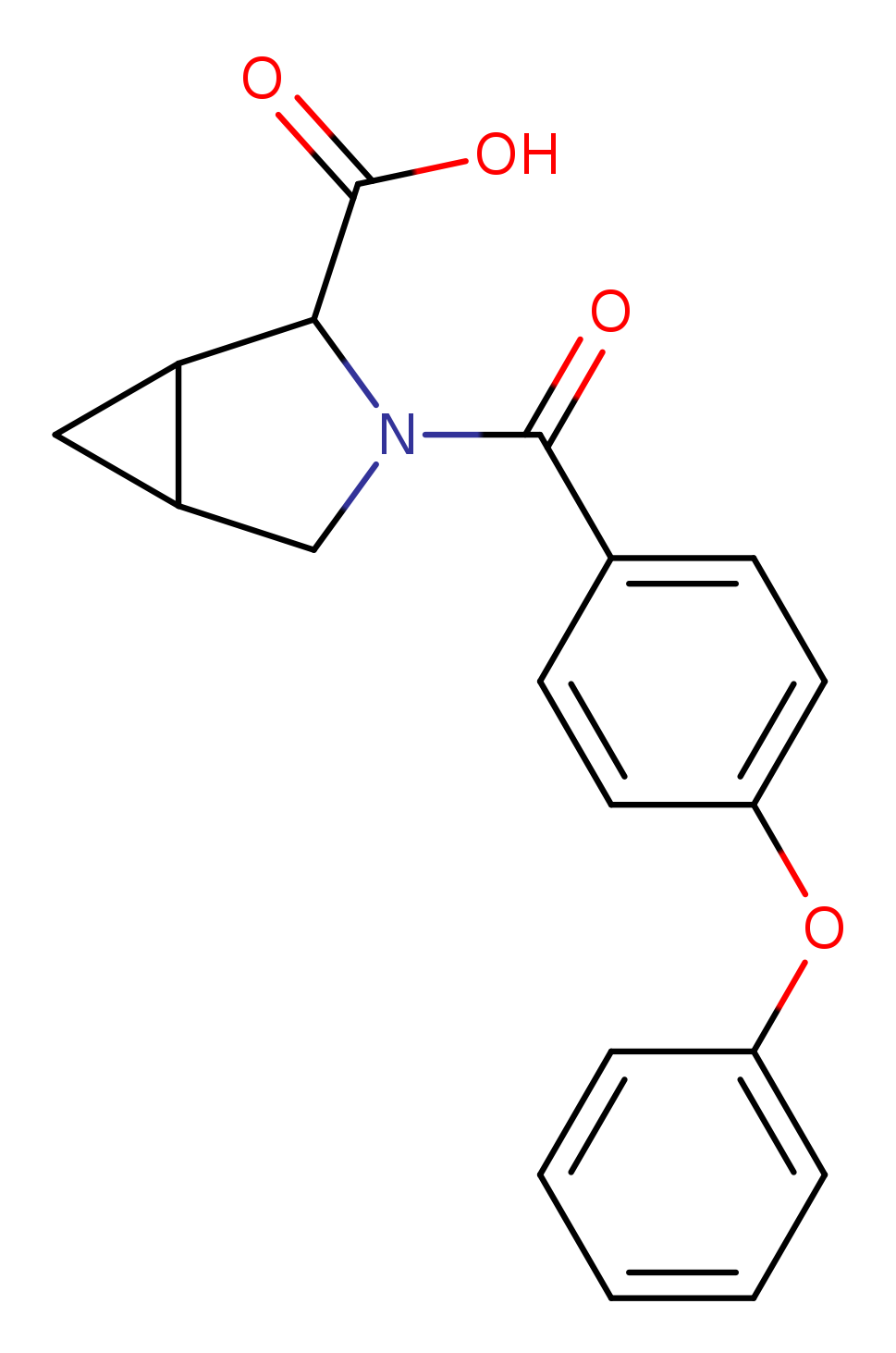 3-(4-phenoxybenzoyl)-3-azabicyclo[3.1.0]hexane-2-carboxylic acid