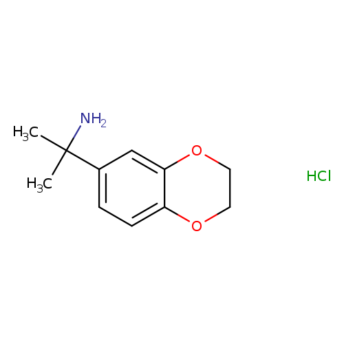 2-(2,3-Dihydro-1,4-benzodioxin-6-yl)propan-2-amine hydrochloride