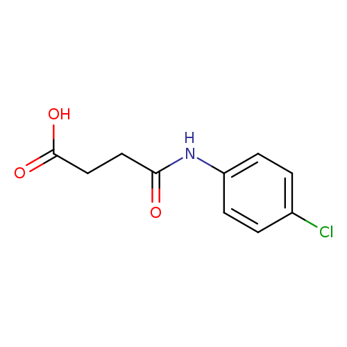 Butanoic acid, 4-[(4-chlorophenyl)amino]-4-oxo-
