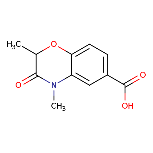 2,4-Dimethyl-3-oxo-3,4-dihydro-2H-benzo[b][1,4]oxazine-6-carboxylic acid