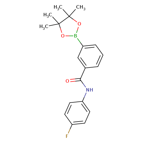 3-(4-Fluorophenyl)aminocarbonylphenylboronic acid, pinacol ester