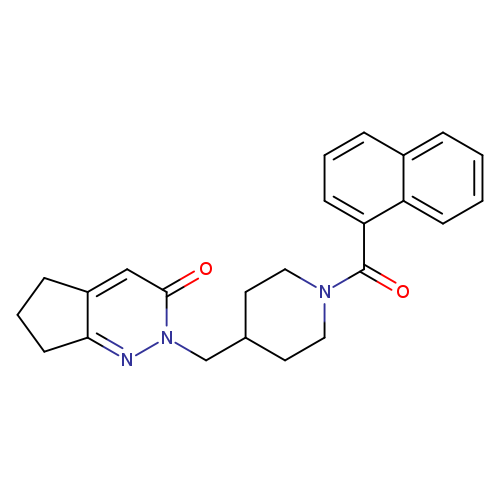 2-{[1-(naphthalene-1-carbonyl)piperidin-4-yl]methyl}-2H,3H,5H,6H,7H-cyclopenta[c]pyridazin-3-one