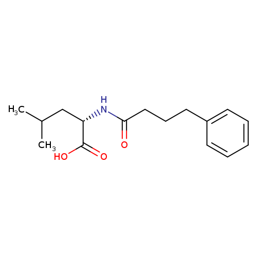 L-Leucine, N-(1-oxo-4-phenylbutyl)-