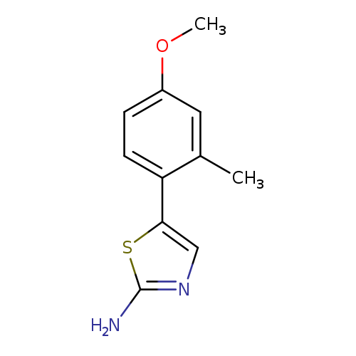 5-(4-Methoxy-2-methylphenyl)thiazol-2-amine