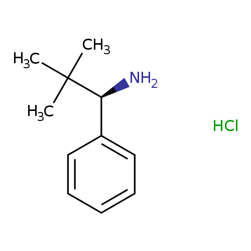 Benzenemethanamine, α-(1,1-dimethylethyl)-, hydrochloride (1:1), (αR)-