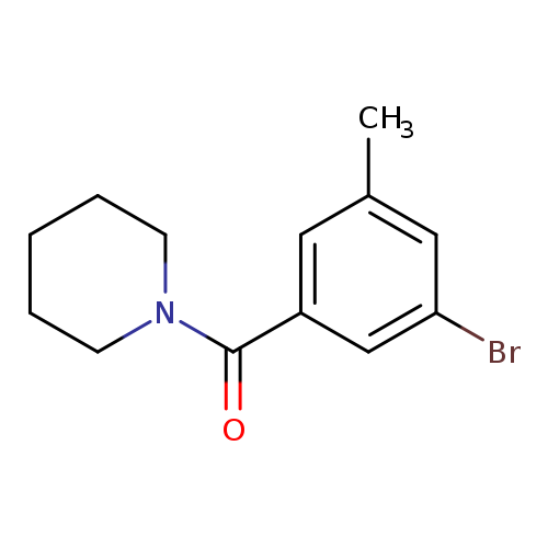 1-(3-Bromo-5-methylbenzoyl)piperidine