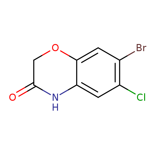7-bromo-6-chloro-3,4-dihydro-2H-1,4-benzoxazin-3-one