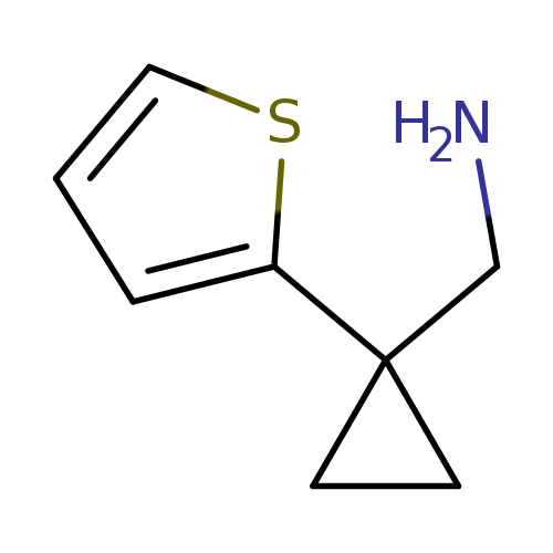 [1-(thiophen-2-yl)cyclopropyl]methanamine