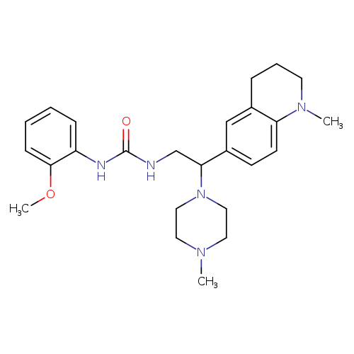 1-(2-methoxyphenyl)-3-[2-(1-methyl-1,2,3,4-tetrahydroquinolin-6-yl)-2-(4-methylpiperazin-1-yl)ethyl]urea