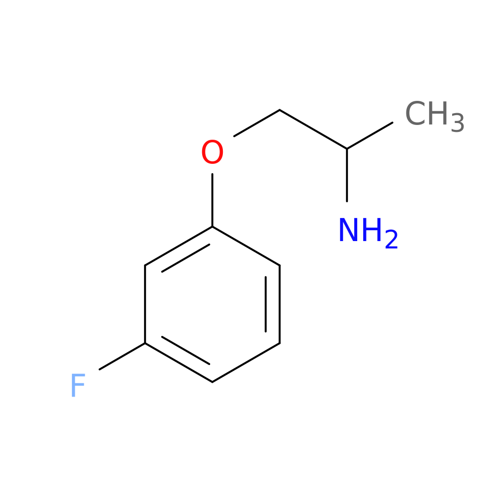 1-(3-fluorophenoxy)propan-2-amine