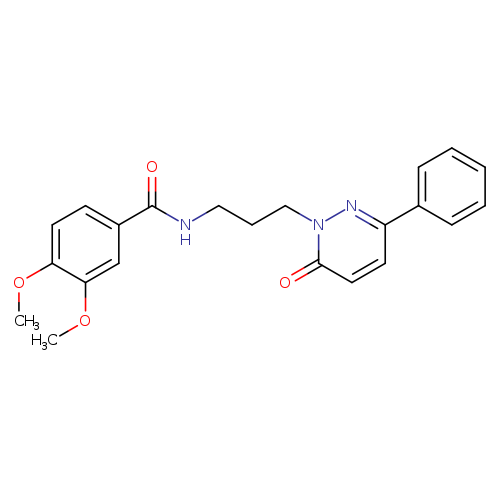 3,4-dimethoxy-N-[3-(6-oxo-3-phenyl-1,6-dihydropyridazin-1-yl)propyl]benzamide