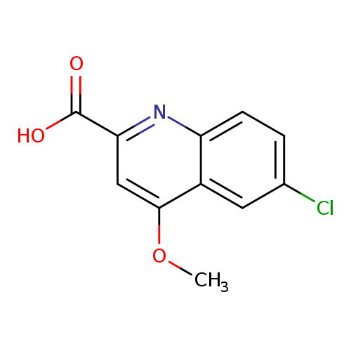6-Chloro-4-methoxyquinoline-2-carboxylic acid