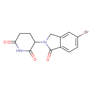3-(5-Bromo-1-oxoisoindolin-2-yl)piperidine-2,6-dione