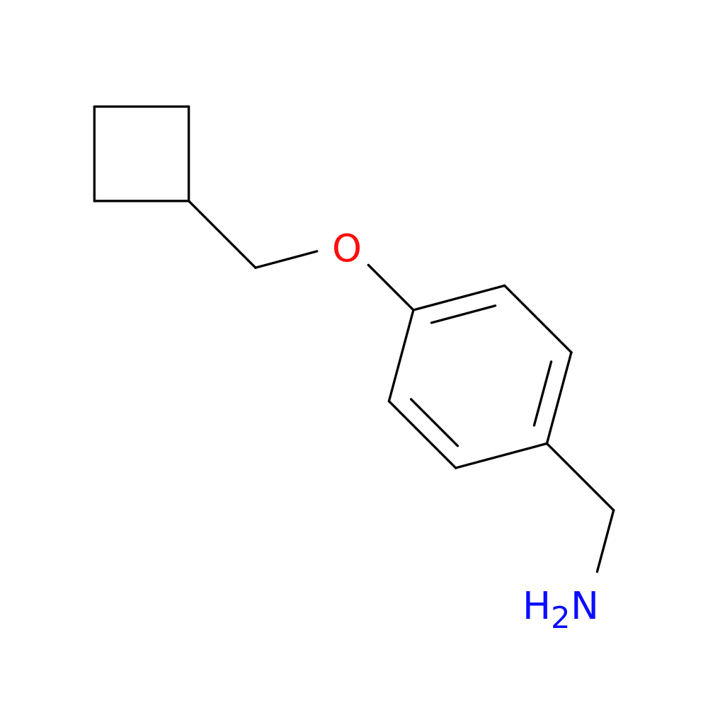 [4-(Cyclobutylmethoxy)phenyl]methanamine