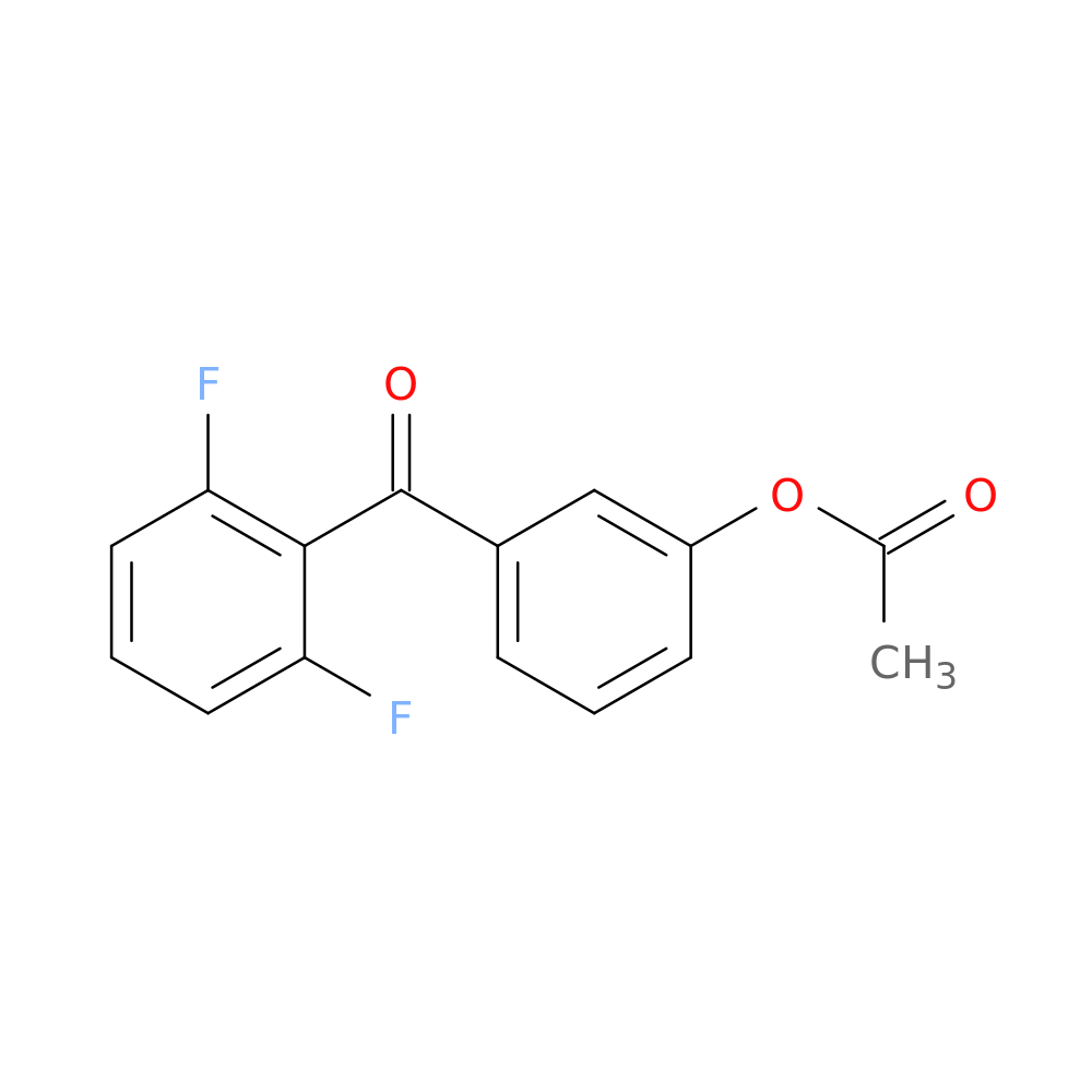3-Acetoxy-2',6'-difluorobenzophenone