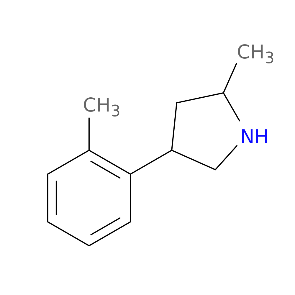2-methyl-4-(2-methylphenyl)pyrrolidine